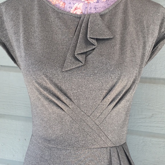 Stop Staring Dress Silver sz S BNWOT - Picture 4 of 17